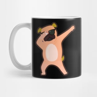 Dabbing Pug Mug